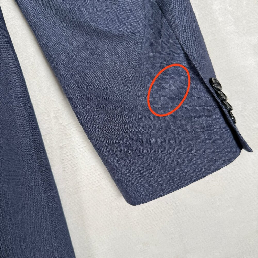Di Stefano Italy 2 Piece Suit Men Size US 38R 100% Wool Pants 39 x 27 Made Italy - Picture 6 of 15